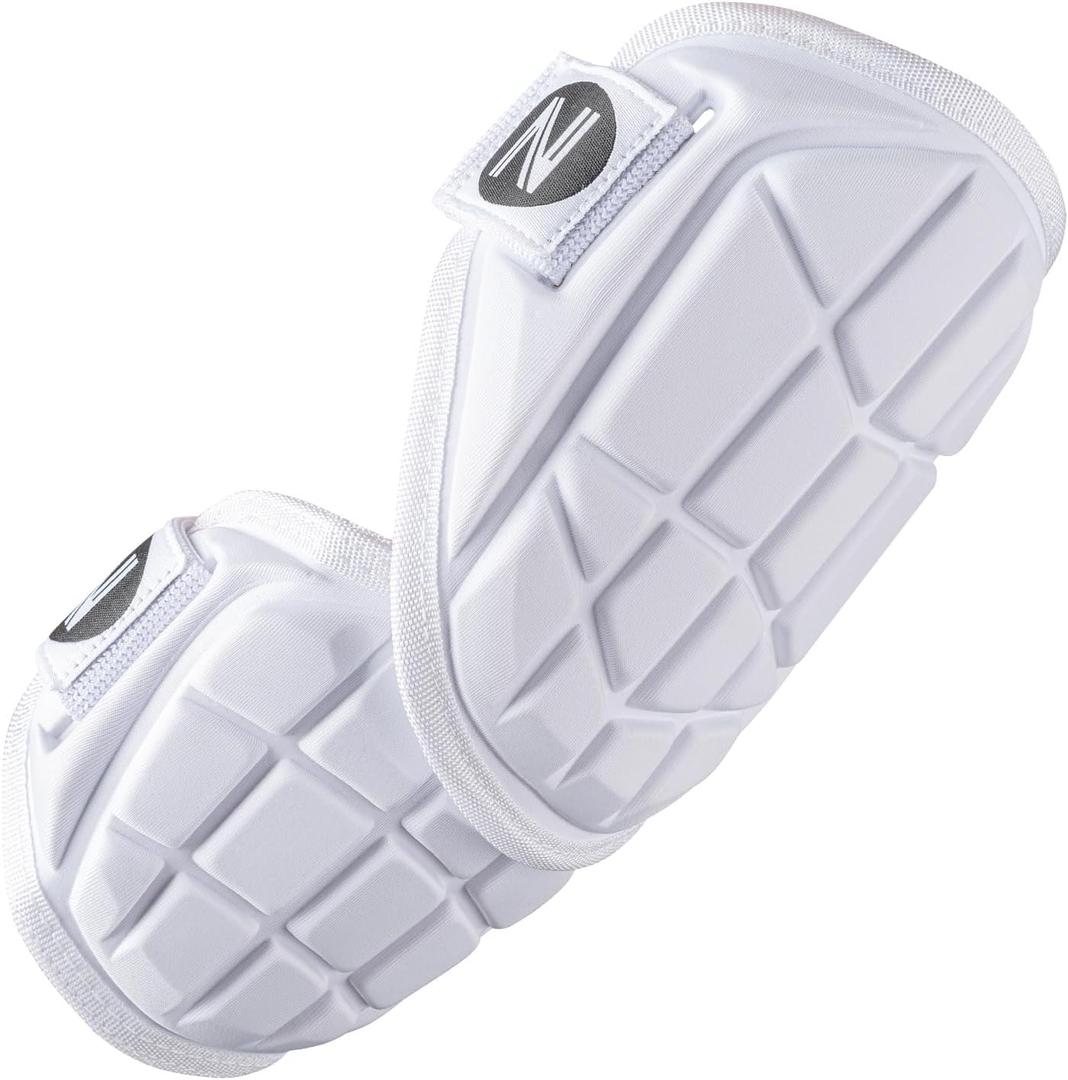 Baseball Elbow Guard, Batters Baseball Softball Elbow Guard Youth/Adult Baseball Softball Elbow Guard Elbow Pad (White)