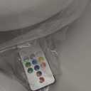 12 Inch Solar Ball Light, Outdoor Globe Light with Remote Control, 10 Modes RGB Color Changing, Waterproof Color Glow Solar Gazing Ball Sphere Lamp for Garden Yard Pathway Decor