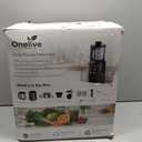 Onelive Juicer Machines, 5.8" Feed Chute with Grey Juice Cups, 2L