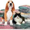 Qeils Washable Pee Pads for Dogs, 2 Pack Reusable Puppy Pads 36"x41" Super Absorbent Leakproof Dog Training Pads, Non-Slip Potty Pads for Crate, Floor, Couch, Whelping Pads Litter Mat Puppy Supplies