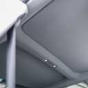 VION Tesla Model 3 Roof Sunshade (2023-2021 Model 3) – Full Blackout (No Light Transmission), Cooler Cabin, Dual-Layer Fabric with Graphene-Enhanced UV Coating, No Sagging – Gray