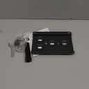 Front License Plate Bracket Compatible with Hyundai Elantra Sport 2017-2021 Hyundai Elantra GT 2017-2021 No Drill Tow Hook License Plate Holder, Car Tag Frame, Bumper Relocator Adapter Kit