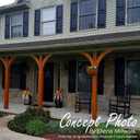 Ekena Millwork BRC04X10X10MRC00RWR 4"W x 10"D x 10"H Merced Rough Sawn Knee Brace, Western Red Cedar