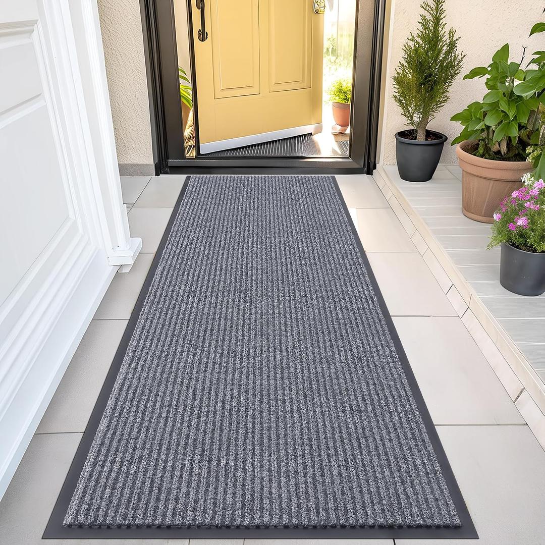 OLANLY Front Door Mat 47x23, Waterproof Heavy-Duty Indoor Outdoor Doormat