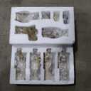 Christmas Nativity Set, Nativity Scene Includes 10 Resin Figurines-Baby Jesus, Mary, and Joseph, Perfect Ideal for Christmas Decor (Brown)