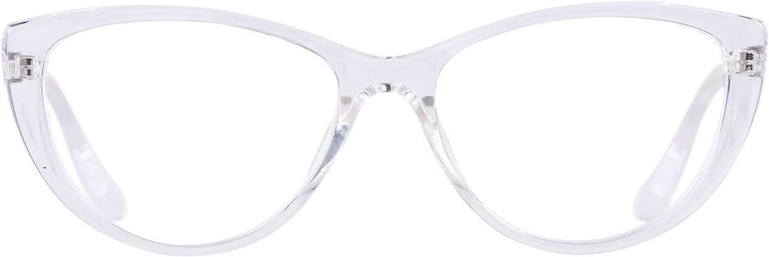 ANDWOOD Blue Light Blocking Glasses Women Bluelight Blocker Computer Cateye Clear Cat Eye Eyeglasses Frame AR003