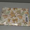 Gingerbread Man Table Runner Country Christmas Gingerbread House Table Runners Seasonal Kitchen Dining Table Decoration for Winter Farmhouse Home Party Banquet Decor 13x72 Inch