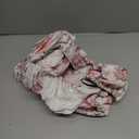 Infant Car Seat Insert with Extra Headrest, Adjustable Carseat Head Support for Preemie to Toddler, 2 in 1 Breathable Air Mesh Car Seat Insert for Newborn, Mink Dot Baby Car Seat Cushion for Stroller (Flora)