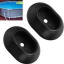 2 Pcs 12465 Leg Cap Replacement Compatible with in-tex 26719MW, 26719W, 26733EH, 26735EH, 26739MW for 14ft 15ft 16ft Round Prism Frame Pools