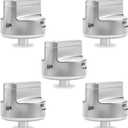 W11101439 Stove Knobs Compatible with Whirlpool Maytag Range Surface Burner Knobs MGR6600FW0 MGR6600FZ0 MGR7700LZ0, Replacements for 4534467 AP6238046 PS12074638-5 Pack
