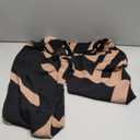 Lepunuo High Waisted Wide Leg Palazzo Pants for Women Summer Beach Vacation Lounge Trousers with Pockets 2026 Trendy (X-Large, Geometric - Black)