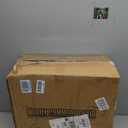 Bedside Commode with Wheels, Shower Wheelchair with 300 LBS Weight Capacity, Portable Toilet with Bucket for Elderly and Disabled