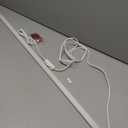 Under Cabinet Lighting Plug in, 32 Inch 1 Pc, Linkable AC120V 3CCT 3000K/4000K/5000K Ultra Slim, LED Under Cabinet Lights for Counter Light, Kitchen, Shelf, Sink, Workshop, Desk, White