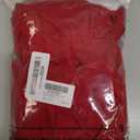 Syhood Large Red Christmas Velvet Bows 13 x 25 Inch Red Velvet Christmas Tree Hanging Bow Holiday Ornaments for Festival Home Xmas Tree Indoor Outdoor Decorations(4 Pieces)