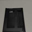 Readaeer Portable Book Stand Free Angle Adjustable Book Holder for Thick Textbook Collapsible Lightweight Book Rest (Black)