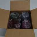 US Acrylic Optix Plastic Reusable Drinking Glasses (Set of 8) 20oz Water Cups in Jewel Tone Colors | BPA-Free Tumblers, Made in USA | Top-Rack Dishwasher Safe