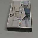 Asidrama 10 Pack Matte Black and Champagne Bronze Kitchen Cabinet Knobs Dresser Knob Drawer Knobs Cabinet Hardware Zinc Knob for Dresser Drawers (Single Hole Knob)