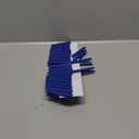 Clothes Pins Wooden 2.9 Inch, 100 Pack Colored Clothespins Wood, Clothing Pins Clips for Baby Shower Craft Dark Blue