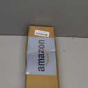 HyDren 10 Pcs Christmas Glitter Leaves Large Ornaments for Christmas Tree Picks Sprays Artificial Stems Branches Twigs Sprigs Floral for Xmas Tree Wreath Garland Vase DIY Decor(Brown)