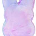 7.8" Soft Bunny Stuffed Animal - Adorable Spring Plush Toy for Easter Basket Stuffers, Holiday Home Decor & Kids GiftsBlue Purple- Tu