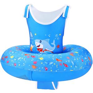 HeySplash Toddler Swim Vest for Age 3-6, Swim Trainer Vests with Adjustable Strap fit for Boys Girls 29-55lbs, Children Swimsuit, Floating Tubes Swim Jackets, Beginner Learn to Swim
