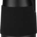 Normcore Handleless Milk Frothing Jug, Milk Pitcher 15.2 oz, Milk Frother Steamer Cup Stainless Steel Espresso Cup, Sharp Spout, Black, 450 ml