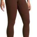 CRZ YOGA SculptAir No Front Seam Yoga Leggings 25" - High Waisted Womens Pants Workout Pilates Athletic V Back Buttery Soft (Small)