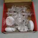 5PC Christmas Window Lights Decorations, Window Christmas Decorations with Suction Cup, Lighted Bell Tree Reindeer Snowflake Star with Timer Function, for Windows, Glass Walls, Christmas Trees (Colourful)