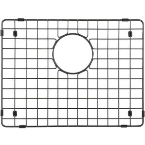 Starstar Sinks Protector Matte Black 304 Stainless Steel Kitchen Sink Bottom Grid, Rack (18x 15)