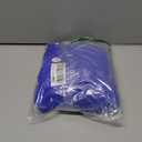 Pink Queen Women's High Waisted Swimsuit Ruched Bathing Suit Tankini Top 2 Piece Cheeky High Waisted Bikini Set Blue L