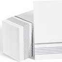 200 Pack Paper Dinner Napkins, Absorbent Paper Napkins, Premium Quality Guest Towels, 2-Ply Disposable Hand Towels for Kitchen, Events, Parties or Events (Silver)