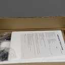 Set of 2 Industrial Table Lamps with USB C+A Ports and Outlet, Fully Stepless Dimmable Bedside Lamps for Bedrooms, Nightstand Desk Lamp with Glass Shade for Reading Living Room Office (Bulbs Included)