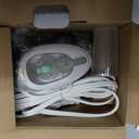 BEAUTURAL Mini Travel Steam Iron for Clothes with Dual Voltage, Temperature Control, Non-Stick Soleplate and Cord Storage, Ideal for Sewing, Quilting and Handcraft (White)