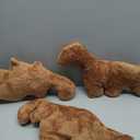 3 Packs Dino Nugget Pillow Plush, 18 inches Dinosaur Chicken Nugget Pillow Stuffed Animal Plush Toy, Dino Nugget Dinosaur Party Decoration Birthday Christmas Valentines Day Gift for Kids Boys Girls