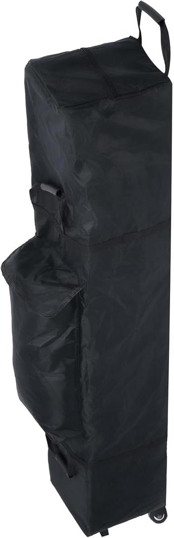 AIWFL Wheel Canopy Bag Replacement 11.8 x 11.8 x 63 Inch Balck Waterproof Pop Up Tent Canopy Roller Bag for Outdoor, 1680D Instant Canopy Storage Bag with 3 Handles, 11.82" x 11.82" x 63"