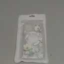 Tcaraersing for iPhone 12/12 Pro Flower Magnetic Clear Case [Compatible with MagSafe] Floral Print Shockproof [Hard PC Back Soft TPU Edge] Slim Cover for Girls Women iPhone 12/12 Pro, Abundant Blossom