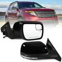 Right Passenger Side Mirror Fits 2011-2019 Ford Explorer With Power Heated Turn signal And Puddle Light丨Without Power Folding 7Pins Replaces GB5Z17682BA,BB5Z17682BA,FO1321554