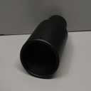 3 inch Inlet Exhaust Tip, 4.5" Outlet 9" Overall Length Stainless Steel Exhaust Tail Pipe, Bolt-On, Polished Tailpipe, Black(Fit for Tailpipe Outlet is 3", must OD not the ID)