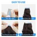 2 x Hair Extension Tabs - 120 Pcs Wig Tape Double Sided Ultra Hold, Waterproof Tape for Tape in Extensions, Strong Adhesive Extension Tape for Tape Ins,Replacement Wig Tape