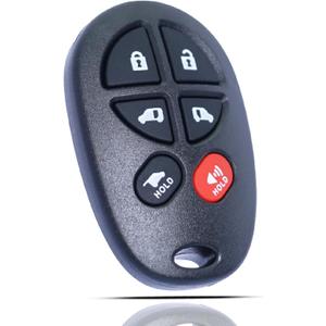 MechanMagic Key Fob Remote Replacement Fits for Toyota Sienna 2004 2005 2006 2007 2008 2009 2010 2011 2012 2013 2014 2015 2016 2017 GQ43VT20T Keyless Entry Remote Control 89742-AE050 (Pack of 1)