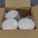 16 oz Coffee Cups with Lids 50 Pack, Disposable Coffee Cups with Lids, Insulated To Go Paper Coffee Cup for Hot Cold Drinks (Brown)