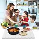 Large Stone Dish Drying Mats for Kitchen Counter, 24x16 Quick Dry Absorbent Drying Matt Kitchen Counter, Diatomaceous Earth Dish Drying Mat, Collapsible Dish Mat Dish Pads for Drying, Peal White