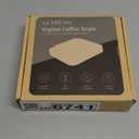 Ultrean Mini Coffee Scale with Timer, Rechargeable Espresso Scale, 2kg/0.1g Accurate Scale for Espresso and Pour-Over Coffee, Portable Digital Kitchen Scale with 3 Brewing Modes