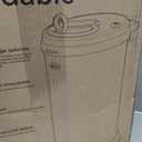 Ubbi Stainless Steel Diaper Pail, Odor Locking, No Special Bag Required, Award-Winning, Registry Must-Have, Taupe