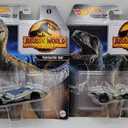 Hot Wheels Jurassic velociraptor world pack of 2
