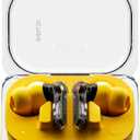 Nothing Ear (a) Wireless Earbuds, 45dB Hybrid Noise Cancelling Earbuds, Hi-Res Audio, Advanced Equaliser, Dual Connect, 6 Mics, 42.5H Playtime Ear Buds Wireless Bluetooth, Yellow