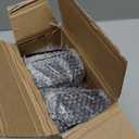 Goovilla Shelf Bracket, Heavy Duty Floating Shelf Brackets 4 inch Long, 12 Pack Brackets for Shelves, Black Coated Metal Wall Shelf Support Brackets with 1/5 Inch Thick and 160 lb. Load Capacity