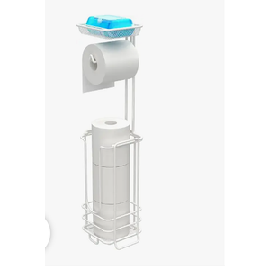 ZCCZ TOLLET PAPER HOLDER-WHITE