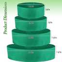 4 Tiered Fabric Strawberry Planter 36 28 20 12 inch Strawberry Tower Planter Stackable Planters Strawberry Grow Kit(Green)