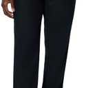 Amazon Essentials Men's Breathable Flannel Pajama Pant, Relaxed Fit, Drawstring, Cotton (3X-Large Big, Black)